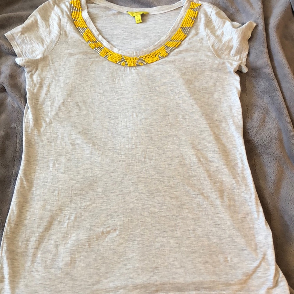 Banana Republic Tall t-shirt with beading